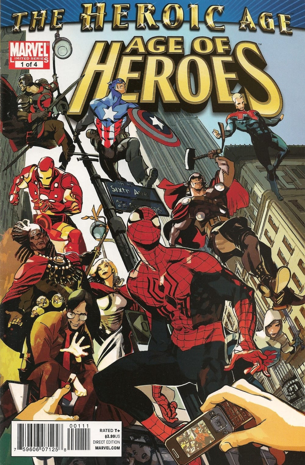 Marvel COMIC BOOK Age of Heroes #1 - CVR A (VF/NM)
