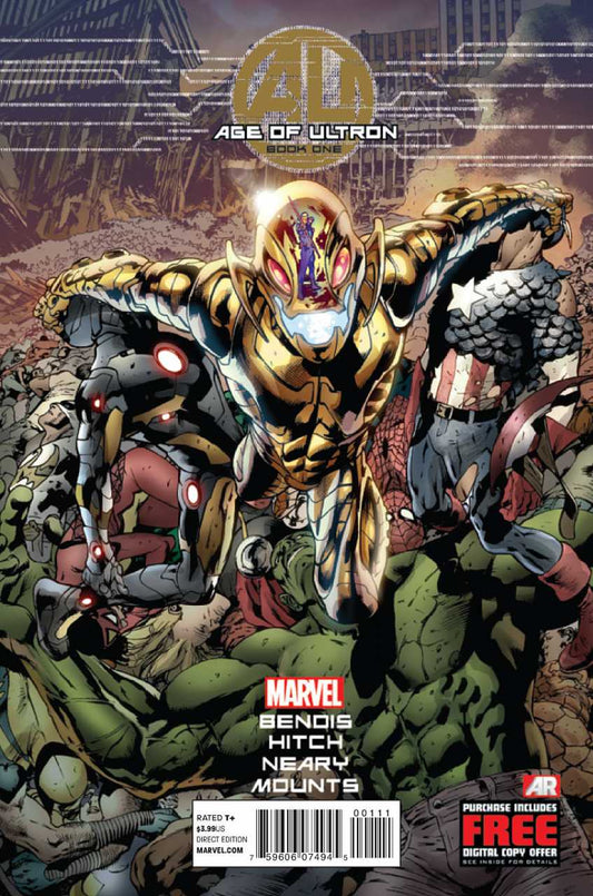 Marvel COMIC BOOK Age of Ultron #1 (VF)