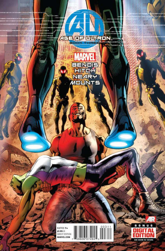 Marvel COMIC BOOK Age of Ultron #3 (VF)