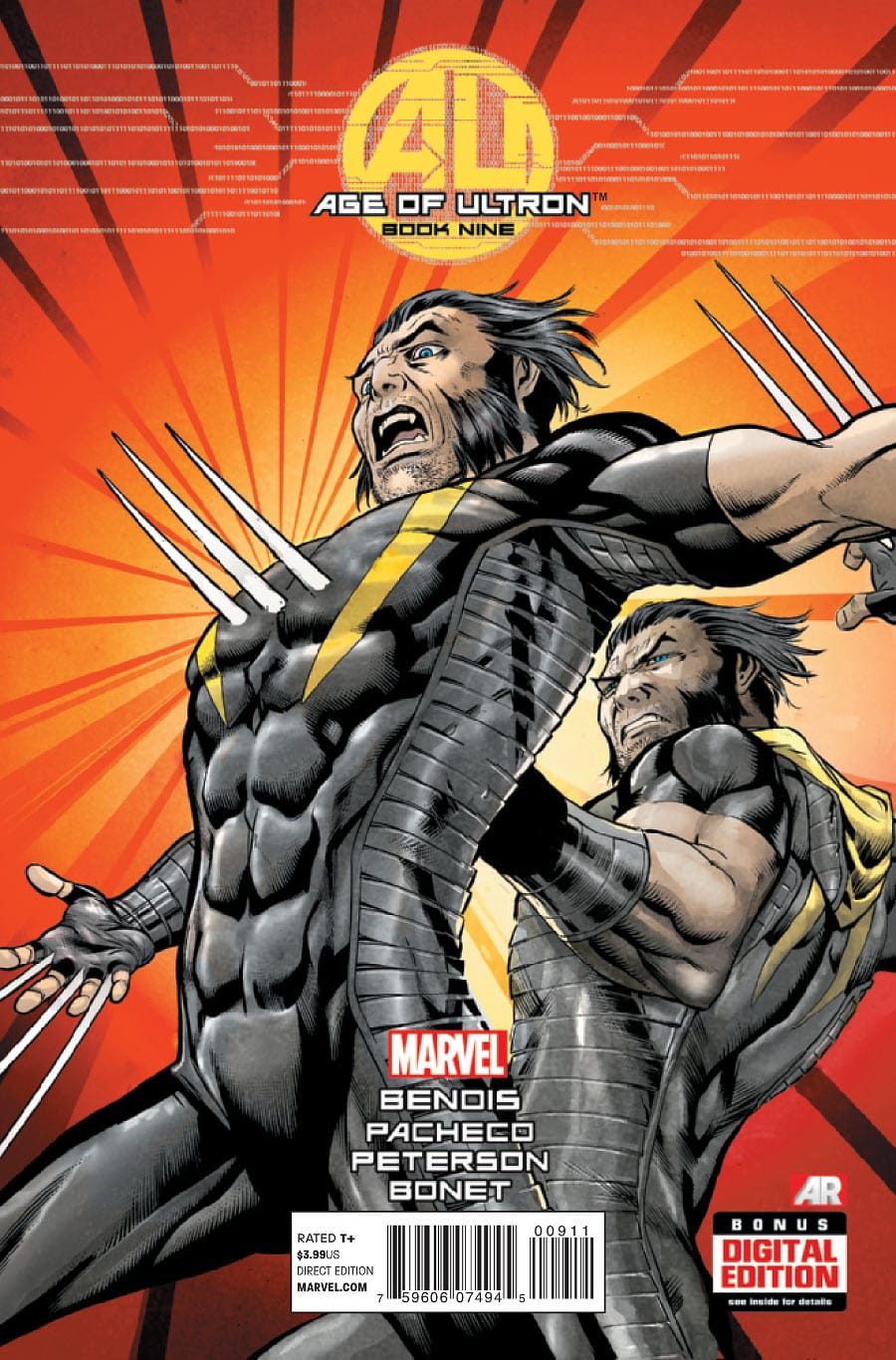 Marvel COMIC BOOK Age of Ultron #9 CVR A Marvel 2013 VF