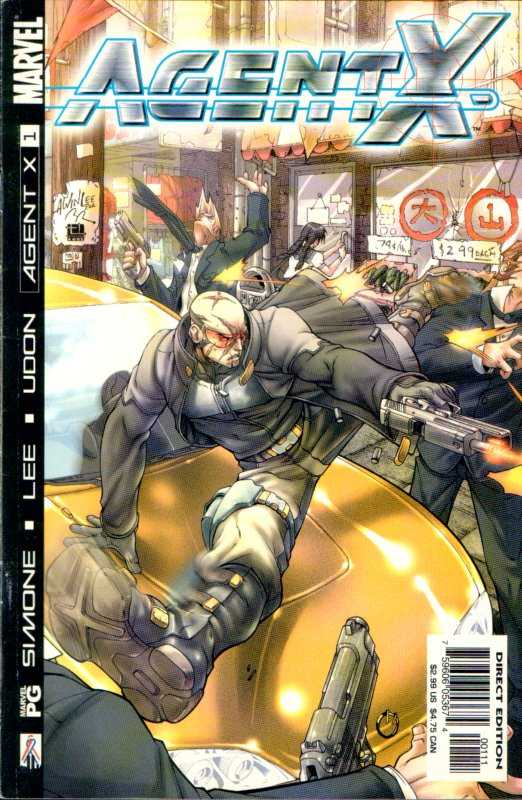 Marvel COMIC BOOK Agent X #1 (VF)