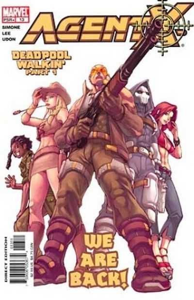 Marvel COMIC BOOK Agent X #13 (VG)