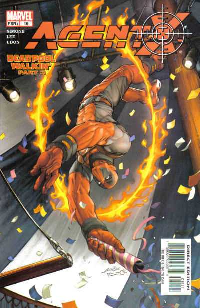 Marvel COMIC BOOK Agent X #15 (VF)