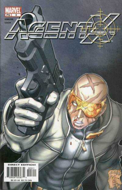 Marvel COMIC BOOK Agent X #3 (VF)