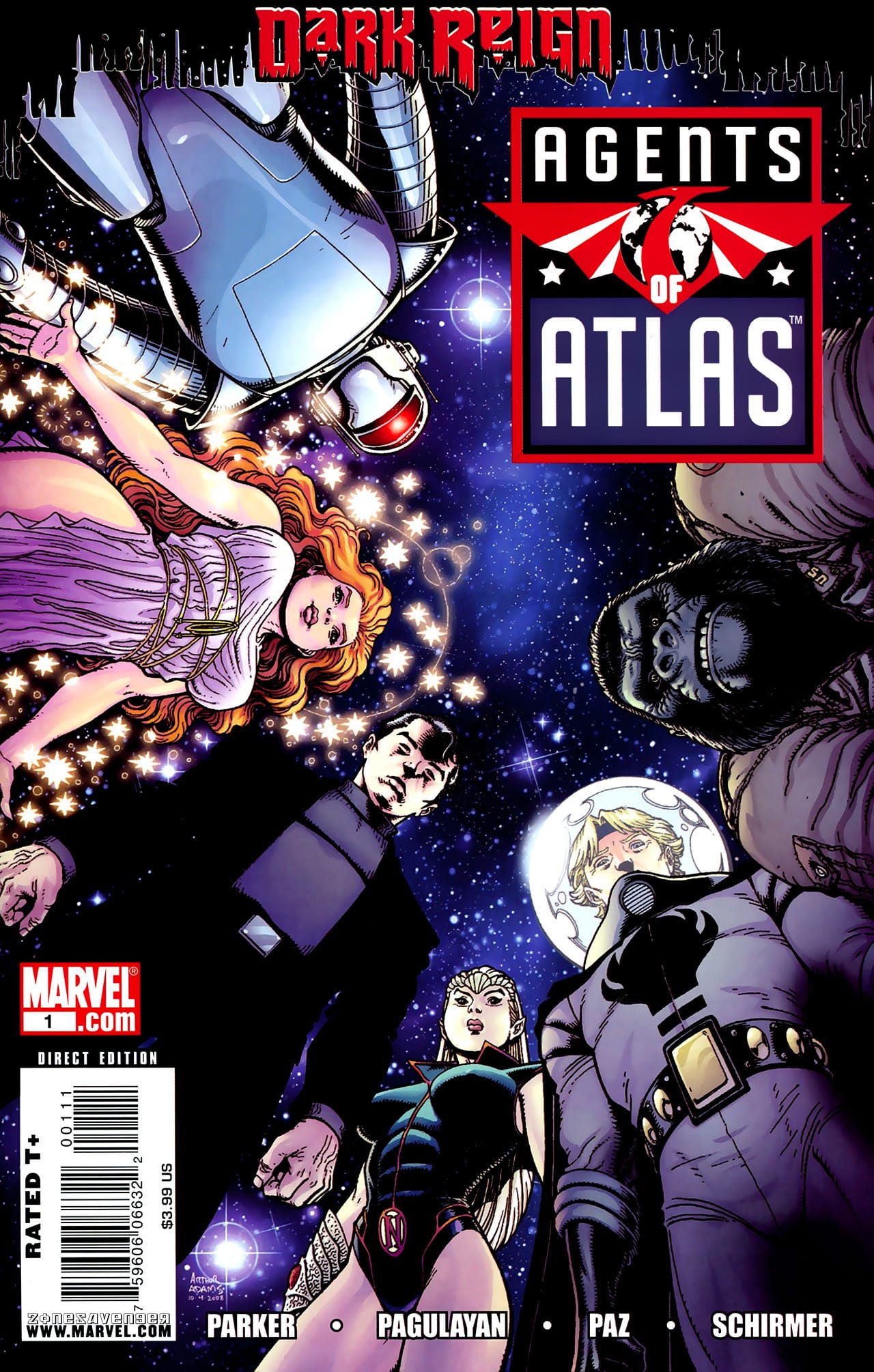 Marvel COMIC BOOK Agents of Atlas #1 (VF)