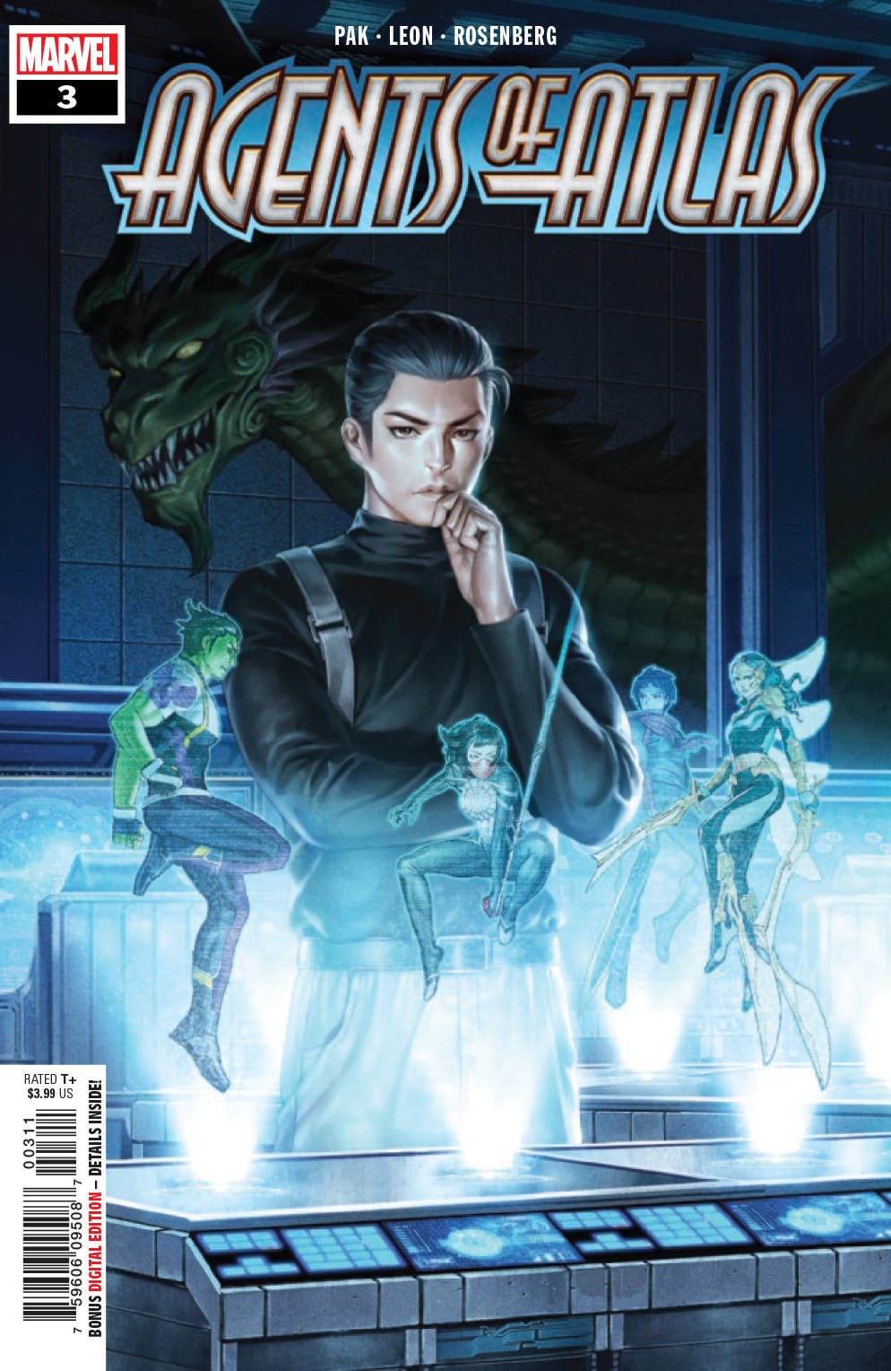 Marvel COMIC BOOK Agents of Atlas #3 (VF/NM)