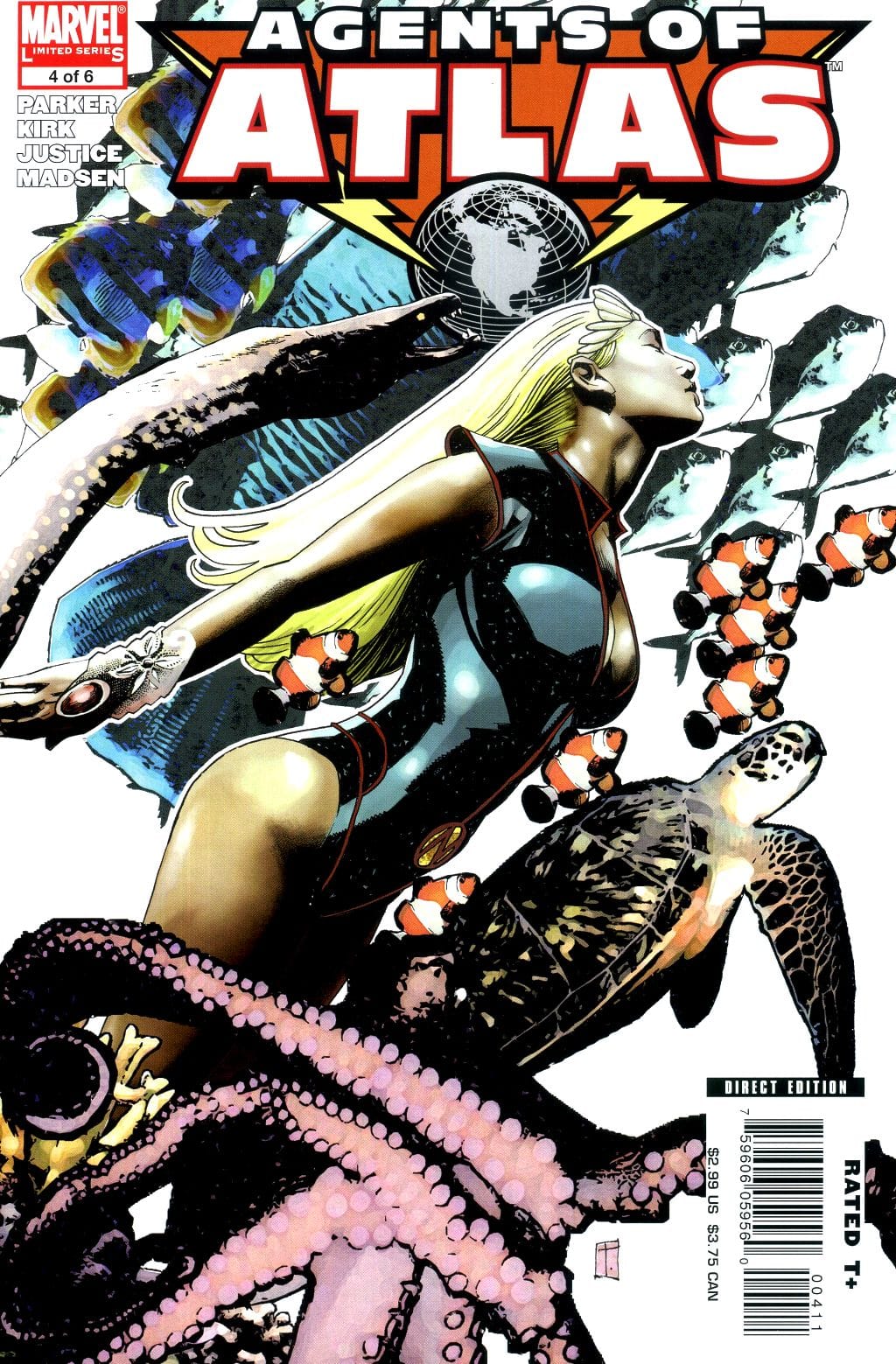 Marvel COMIC BOOK Agents of Atlas #4 (VF)