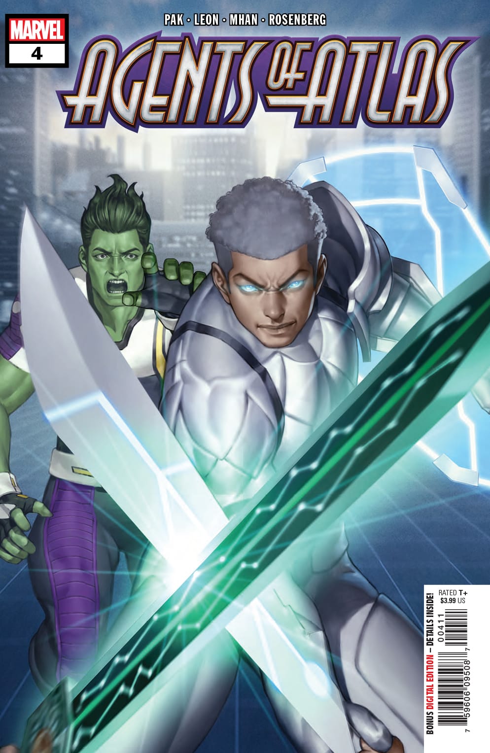 Marvel COMIC BOOK Agents of Atlas #4 (VF/NM)