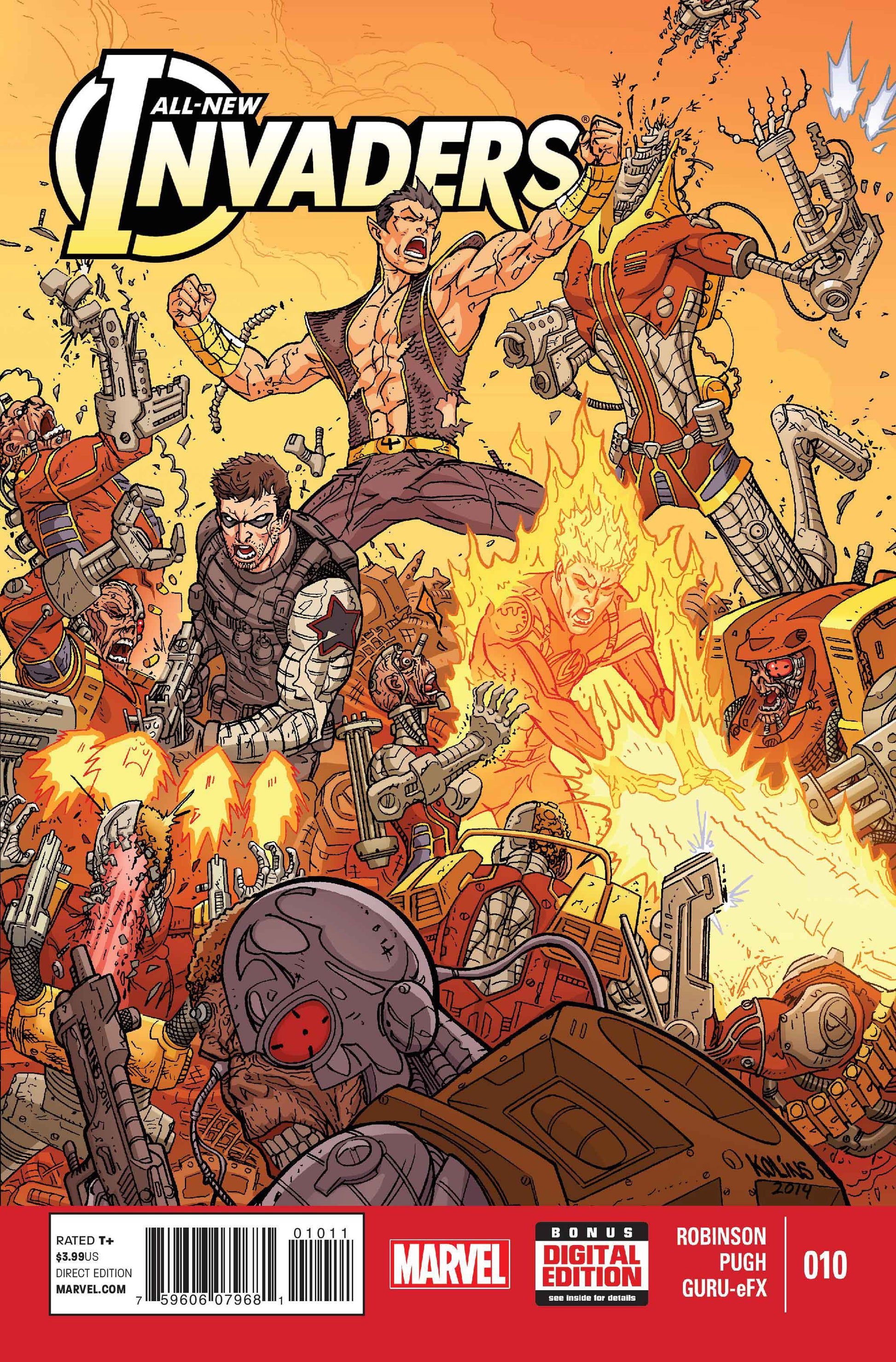 Marvel COMIC BOOK All-New Invaders #10 (VF/NM)