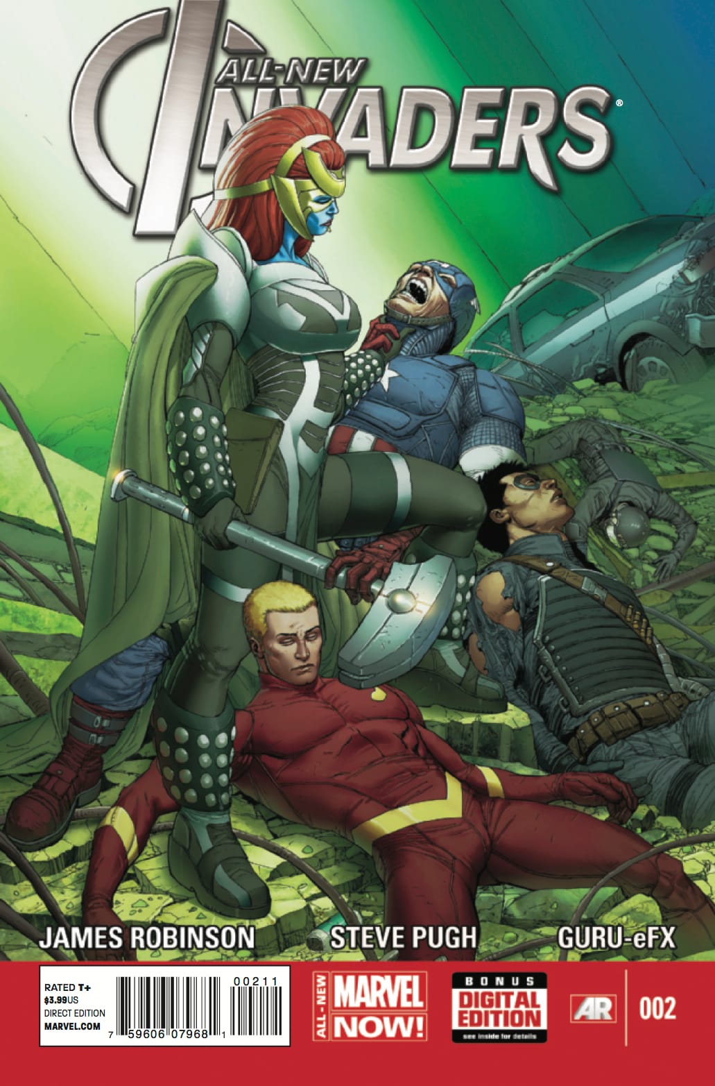 Marvel COMIC BOOK All-New Invaders #2 (VF/NM)