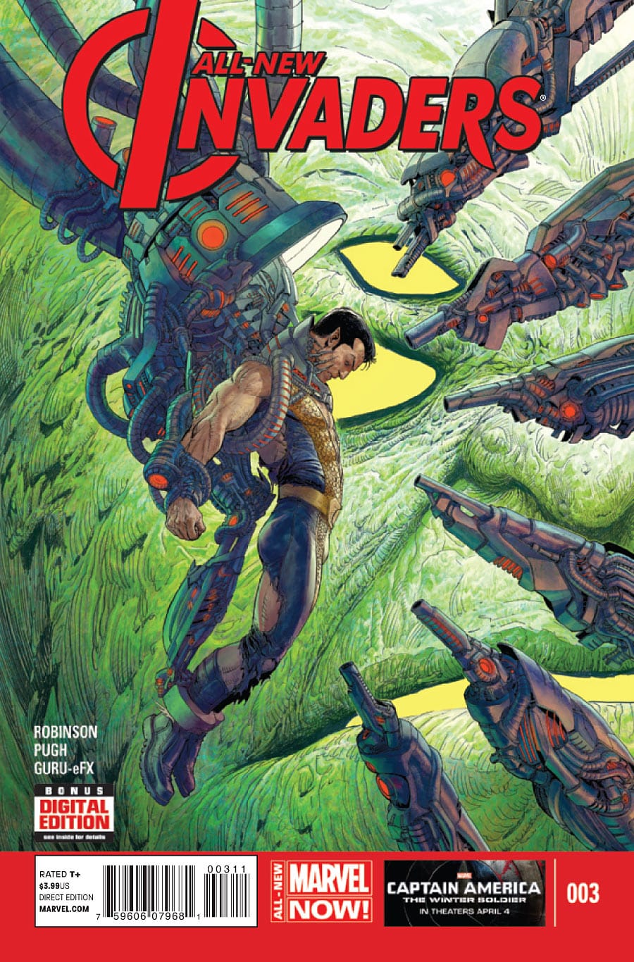 Marvel COMIC BOOK All-New Invaders #3 (VF/NM)