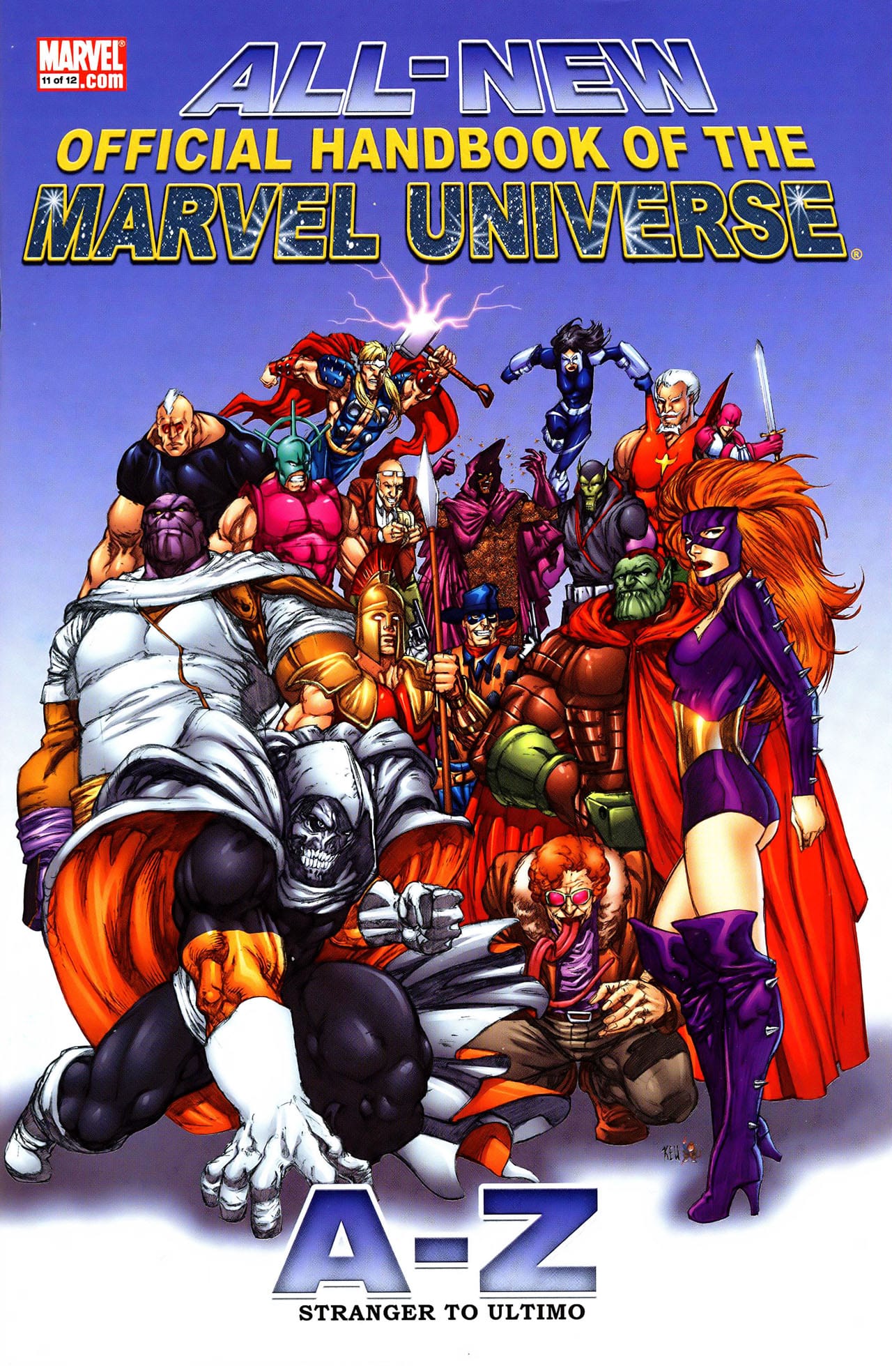 Marvel COMIC BOOK All-New Official Handbook of the Marvel Universe A to Z #11 - CVR A (VF/NM)