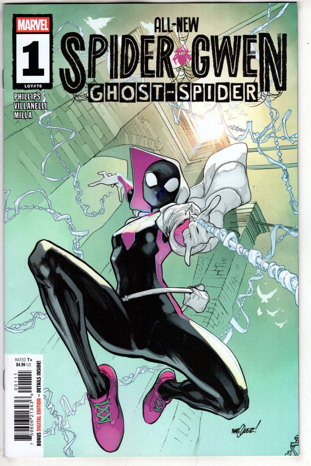 Marvel COMIC BOOK ALL-NEW SPIDER-GWEN: THE GHOST-SPIDER #1