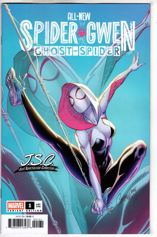 Marvel COMIC BOOK ALL-NEW SPIDER-GWEN: THE GHOST-SPIDER #1 J. SCOTT CAMPBELL VARIANT