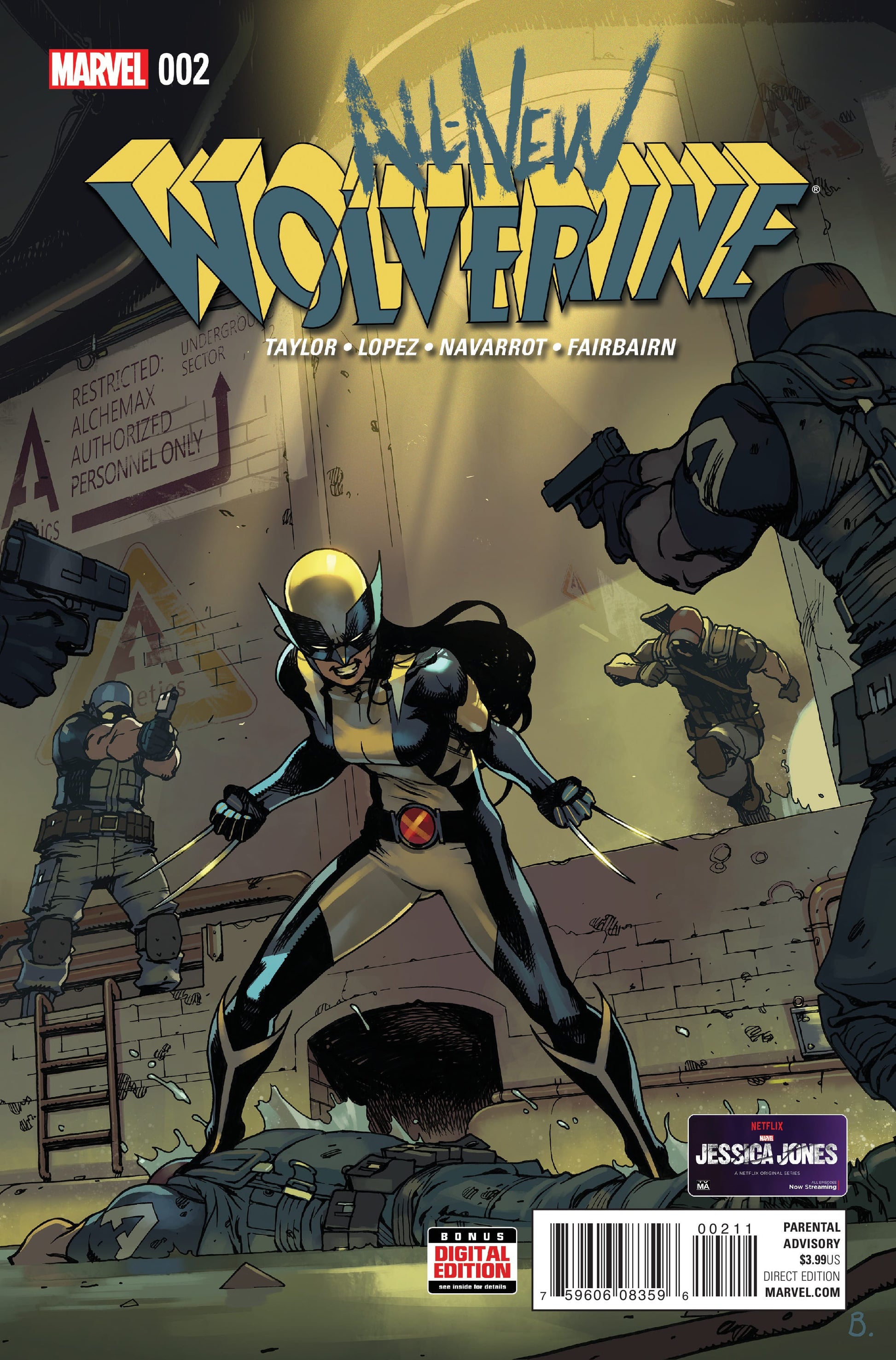 Marvel COMIC BOOK All-New Wolverine #2 - CVR A (FN)
