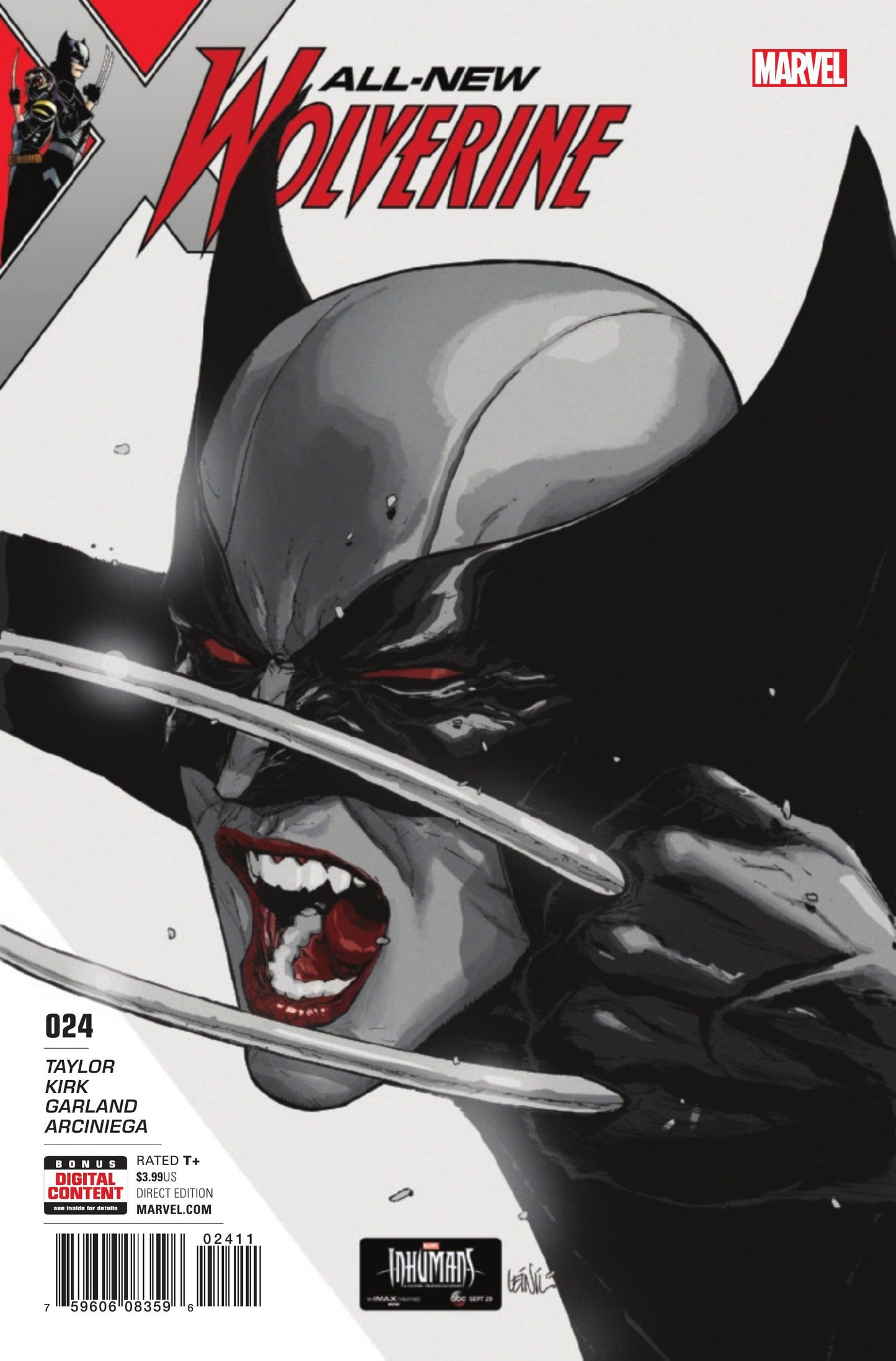 Marvel COMIC BOOK All-New Wolverine #24 - CVR A (VF/NM)