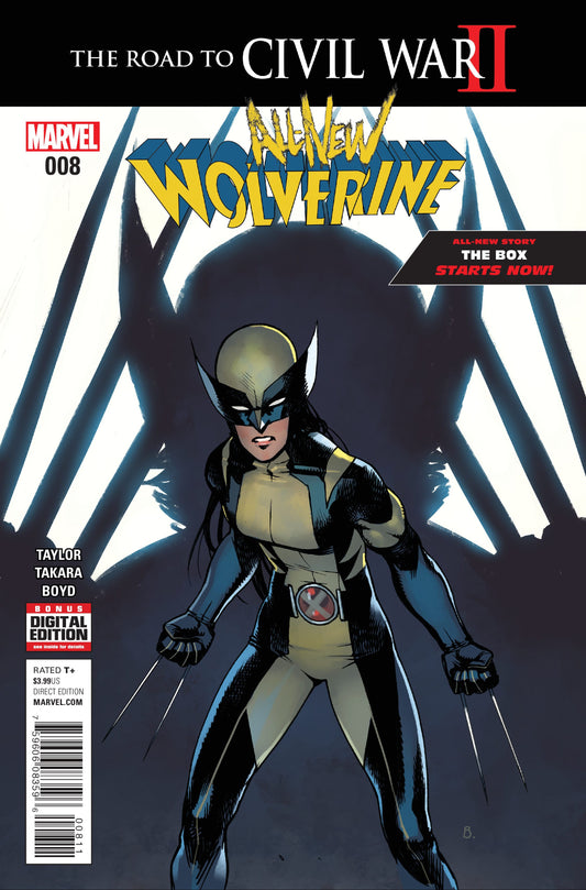Marvel COMIC BOOK All-New Wolverine #8 - CVR A SIGNED (VF/NM)