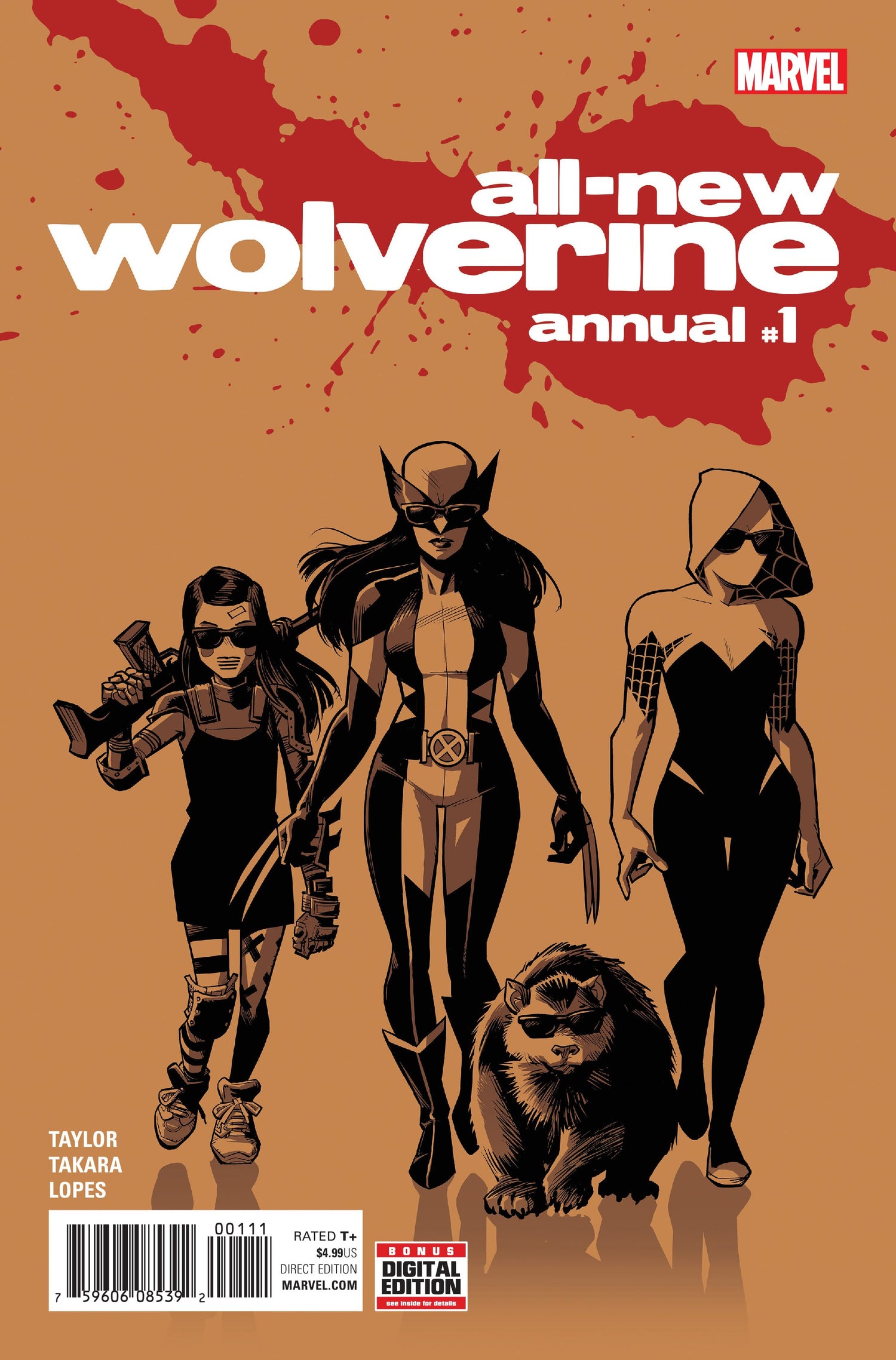 Marvel COMIC BOOK All-New Wolverine Annual #1 - CVR A (VF/NM)