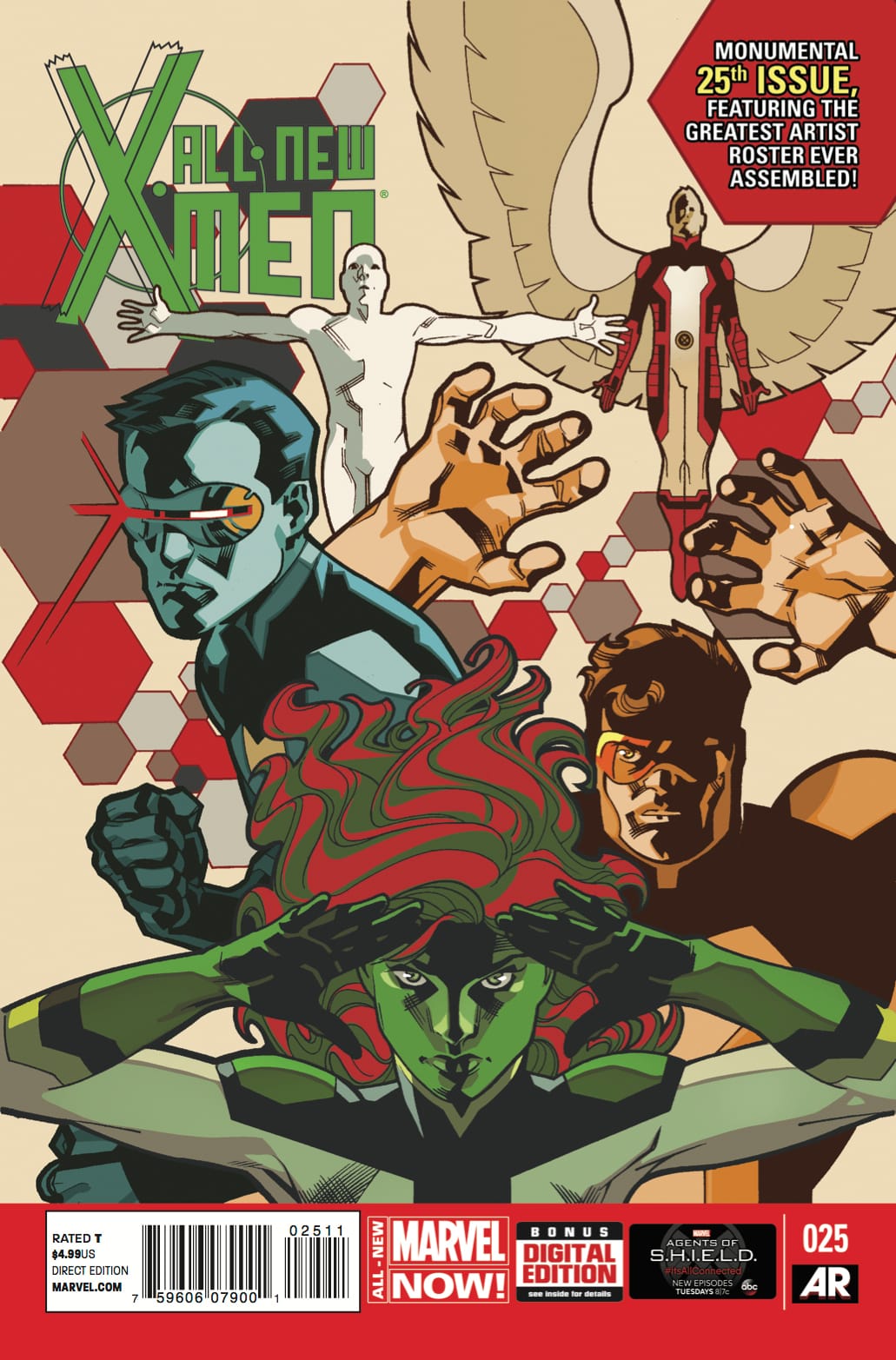 Marvel COMIC BOOK All-New X-Men #25 (VF/NM)