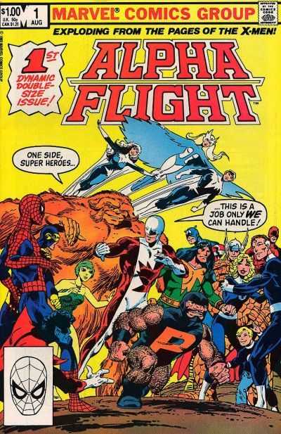 Marvel COMIC BOOK Alpha Flight #1 (VF)