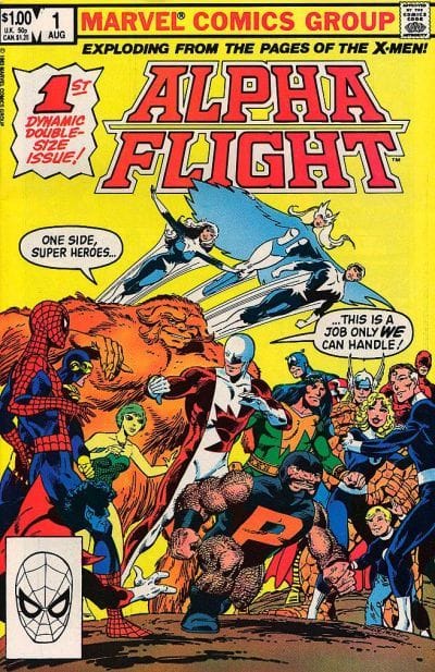 Marvel COMIC BOOK Alpha Flight #1 (VF/NM)