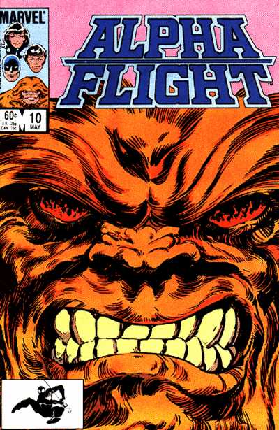 Marvel COMIC BOOK Alpha Flight #10 (VF)