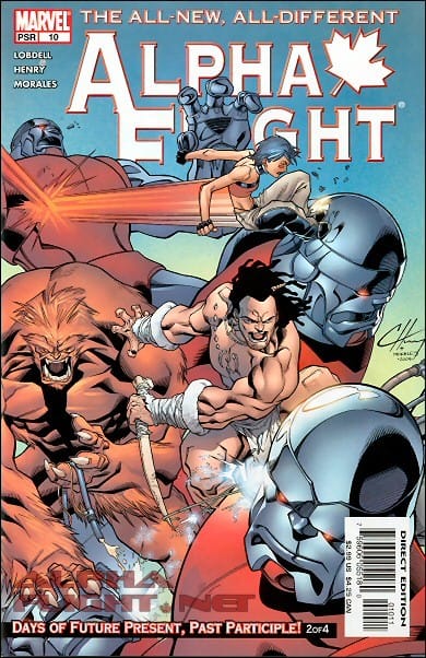 Marvel COMIC BOOK Alpha Flight #10 (VF/NM)