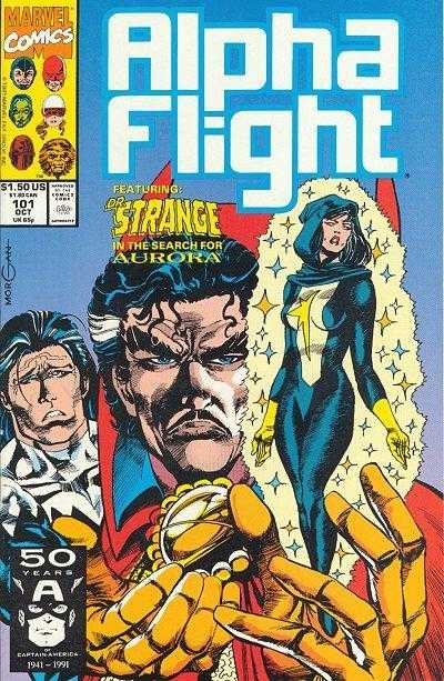 Marvel COMIC BOOK Alpha Flight #101 (VF)