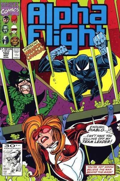 Marvel COMIC BOOK Alpha Flight #102 (VF)