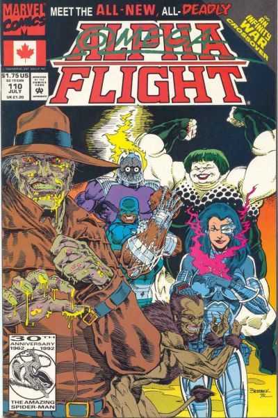 Marvel COMIC BOOK Alpha Flight #110 (VF)