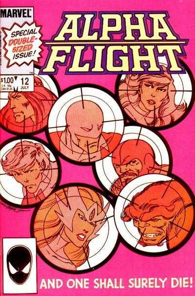 Marvel COMIC BOOK Alpha Flight #12 (VF)