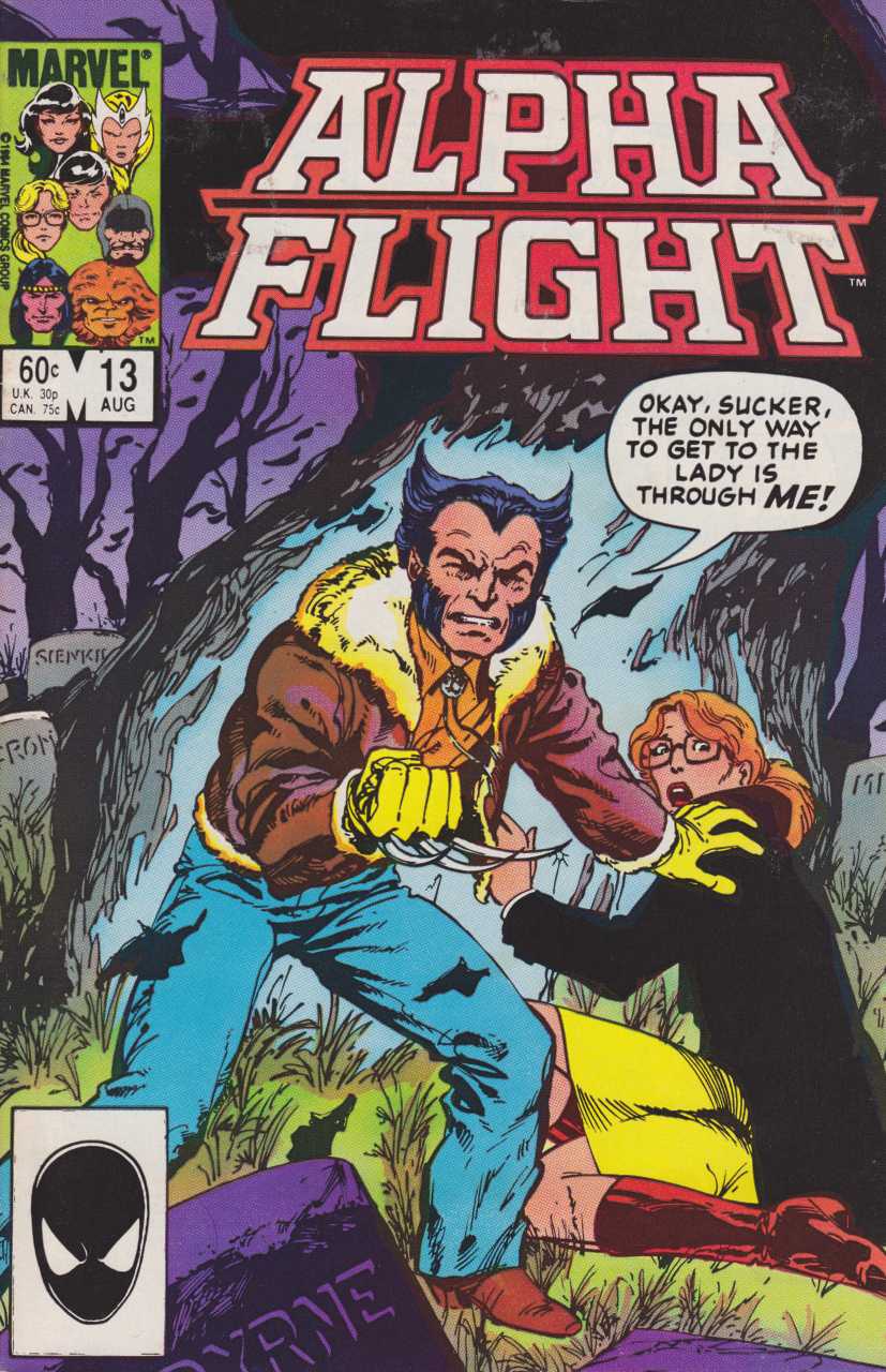 Marvel COMIC BOOK Alpha Flight #13 (VF)