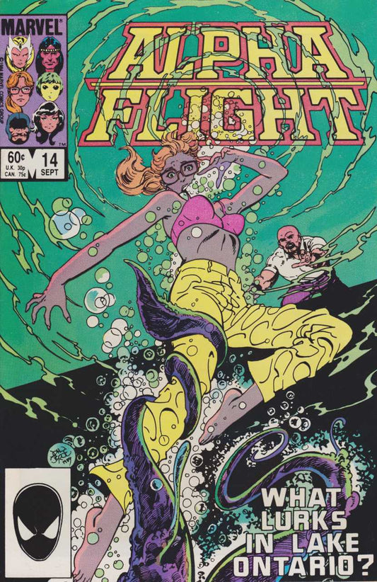 Marvel COMIC BOOK Alpha Flight #14 (VF)