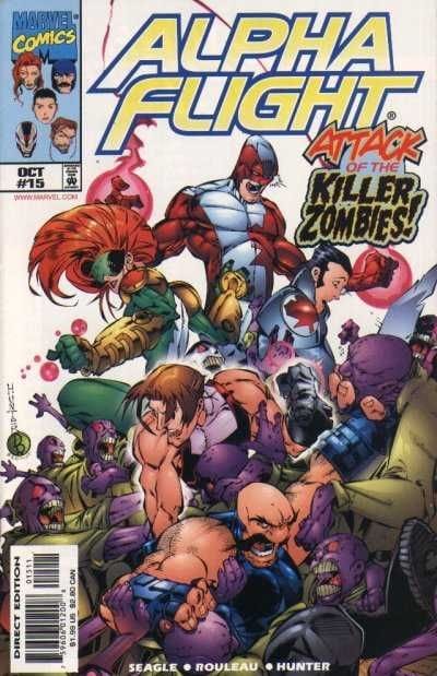 Marvel COMIC BOOK Alpha Flight #15