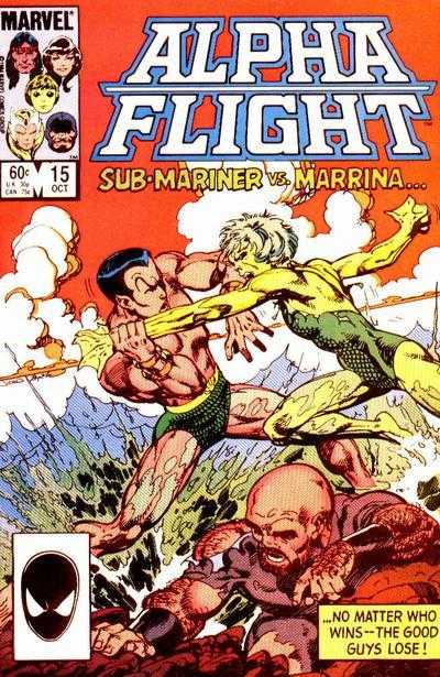 Marvel COMIC BOOK Alpha Flight #15 (VF)