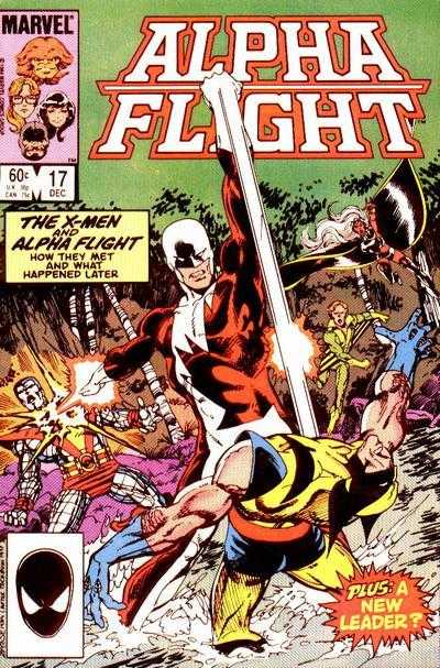 Marvel COMIC BOOK Alpha Flight #17 (VF)