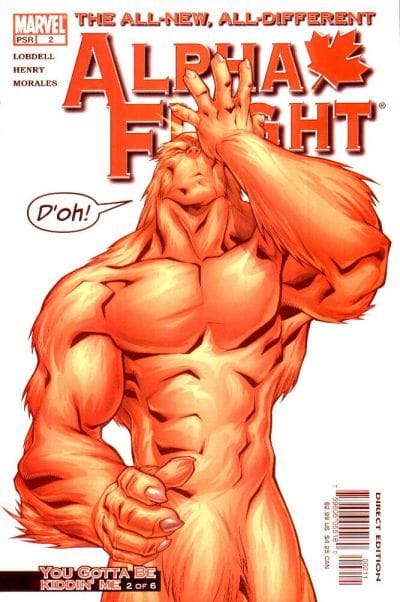 Marvel COMIC BOOK Alpha Flight #2 (VF/NM)
