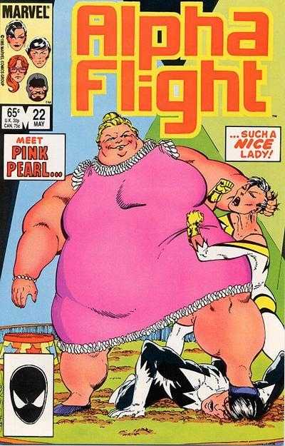 Marvel COMIC BOOK Alpha Flight #22 (VF)