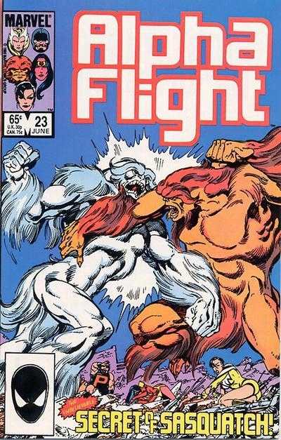 Marvel COMIC BOOK Alpha Flight #23 (VF)