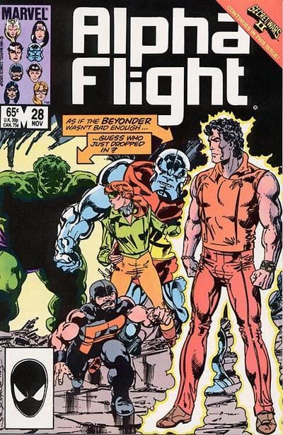 Marvel COMIC BOOK Alpha Flight #28 (VF/NM)