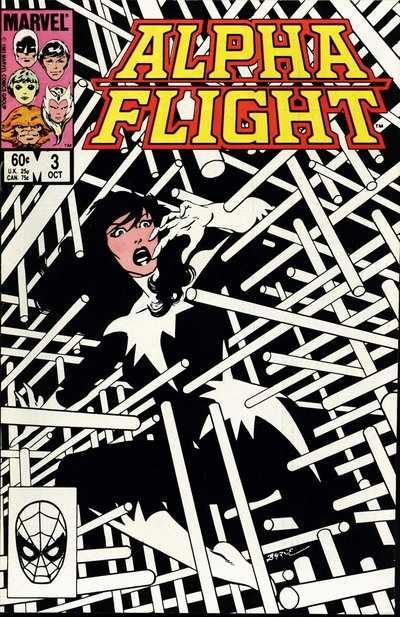 Marvel COMIC BOOK Alpha Flight #3 (VF)