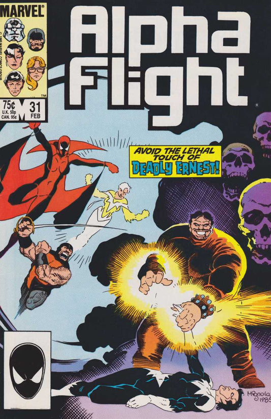 Marvel COMIC BOOK Alpha Flight #31 (VF)