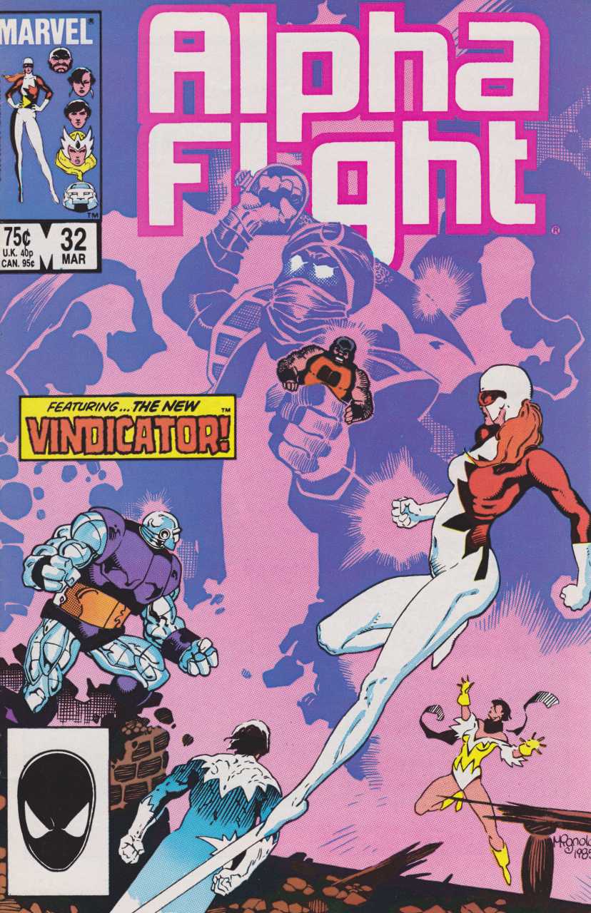 Marvel COMIC BOOK Alpha Flight #32 (VF)