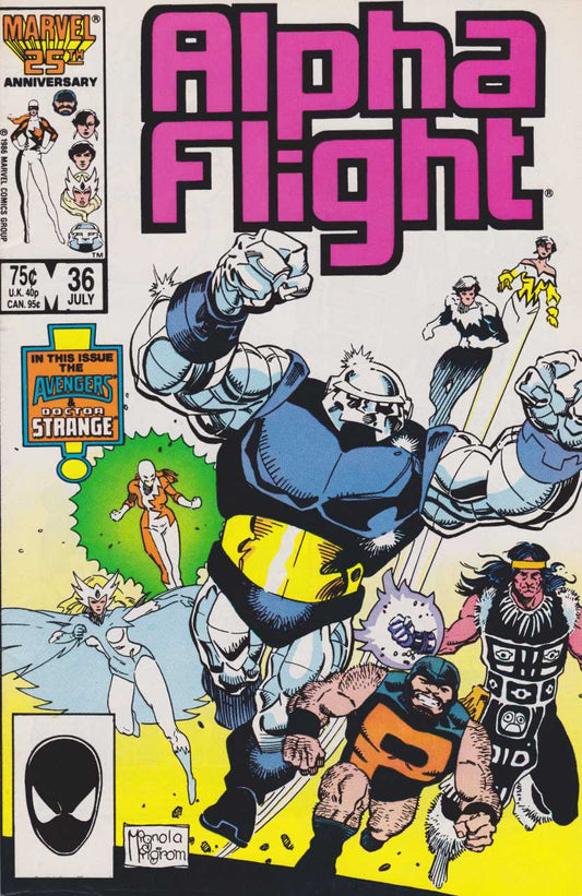 Marvel COMIC BOOK Alpha Flight #36 (VF)