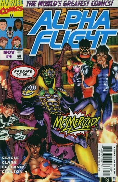 Marvel COMIC BOOK Alpha Flight #4