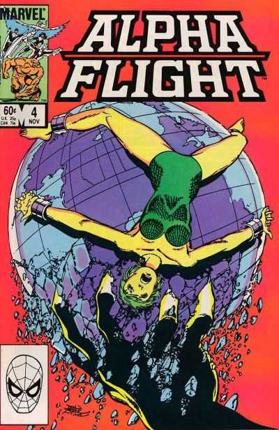 Marvel COMIC BOOK Alpha Flight #4 (VF)