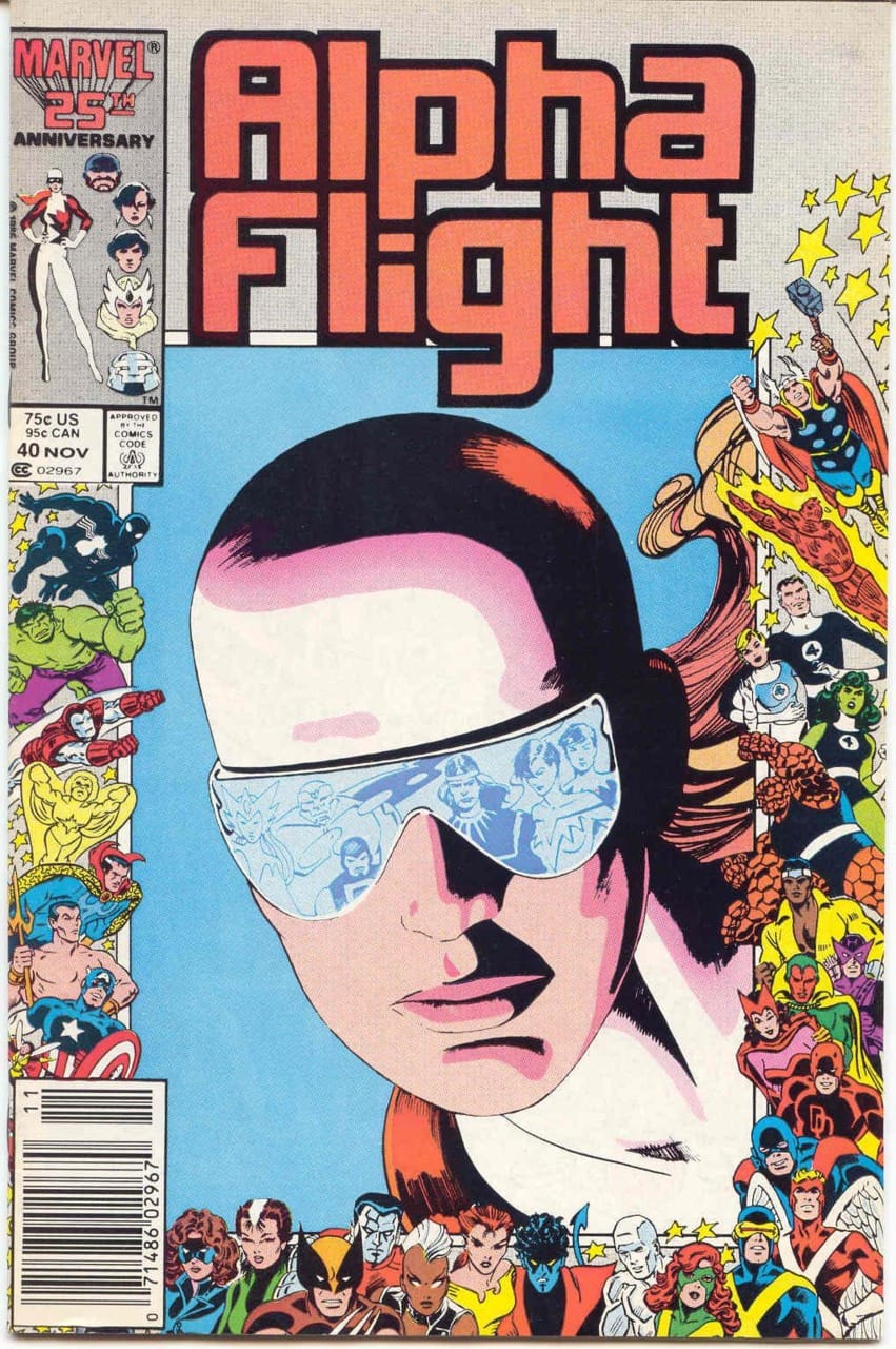 Marvel COMIC BOOK Alpha Flight #40 (VF)