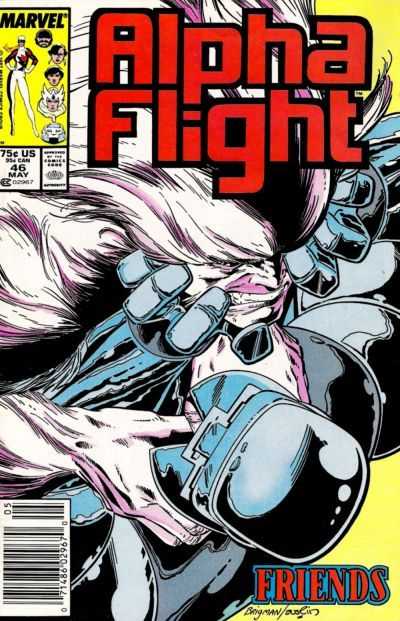 Marvel COMIC BOOK Alpha Flight #46 (VF)