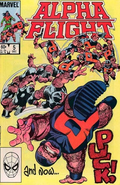 Marvel COMIC BOOK Alpha Flight #5 (VF/NM)