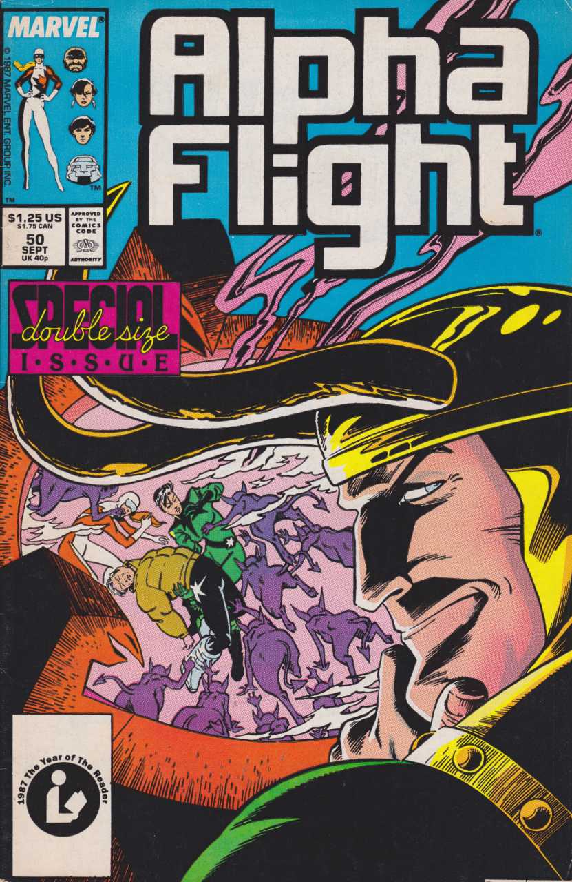 Marvel COMIC BOOK Alpha Flight #50 (VF)